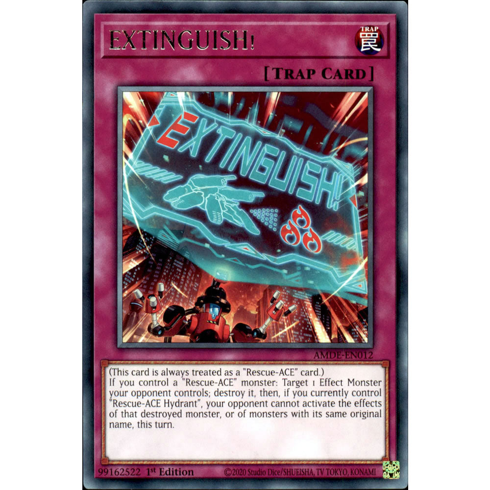 EXTINGUISH! AMDE-EN012 Yu-Gi-Oh! Card from the Amazing Defenders Set