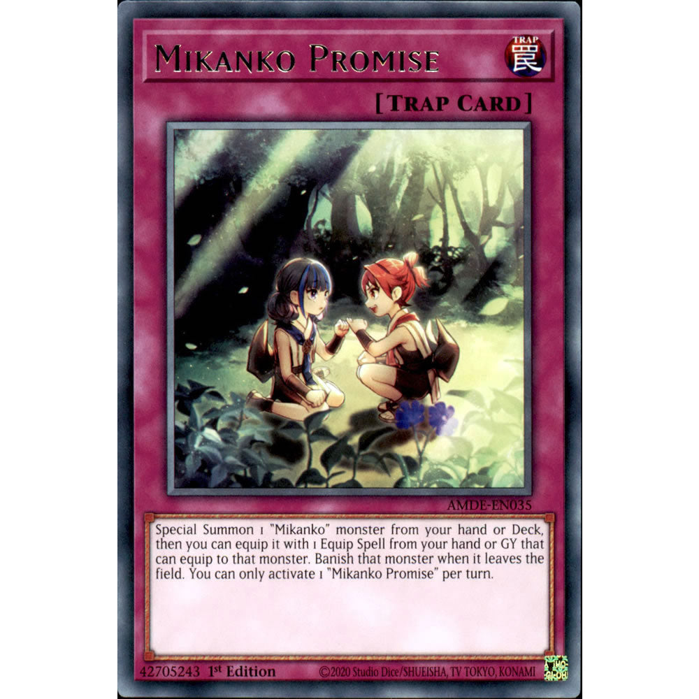 Mikanko Promise AMDE-EN035 Yu-Gi-Oh! Card - Deckboosters Mikanko Promise AMDE-EN035 Yu-Gi-Oh! Card - Deckboosters