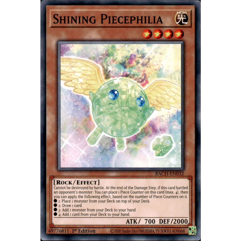 Shining Piecephilia BACH-EN032 Yu-Gi-Oh! Card Shining Piecephilia BACH-EN032 Yu-Gi-Oh! Card