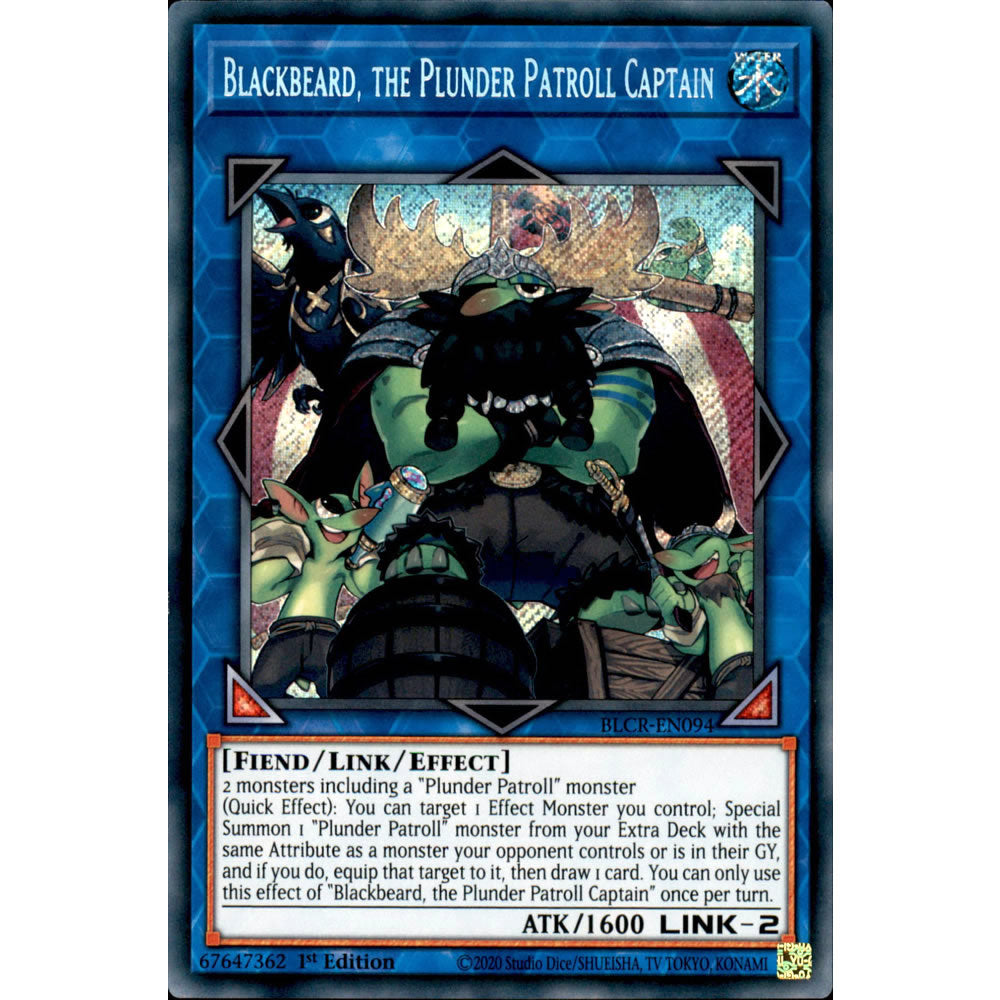 Blackbeard, the Plunder Patroll Captain BLCR-EN094