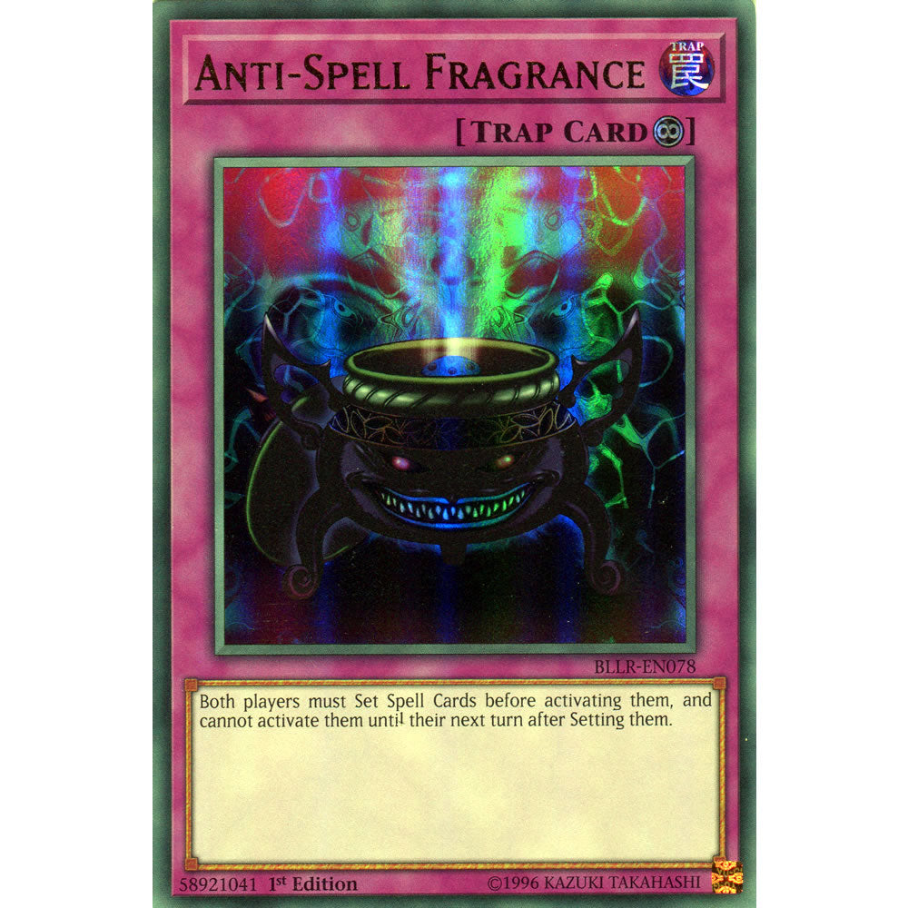Anti-Spell Fragrance BLLR-EN078 Yu-Gi-Oh! Card from the Battles of Legend: Light's Revenge Set