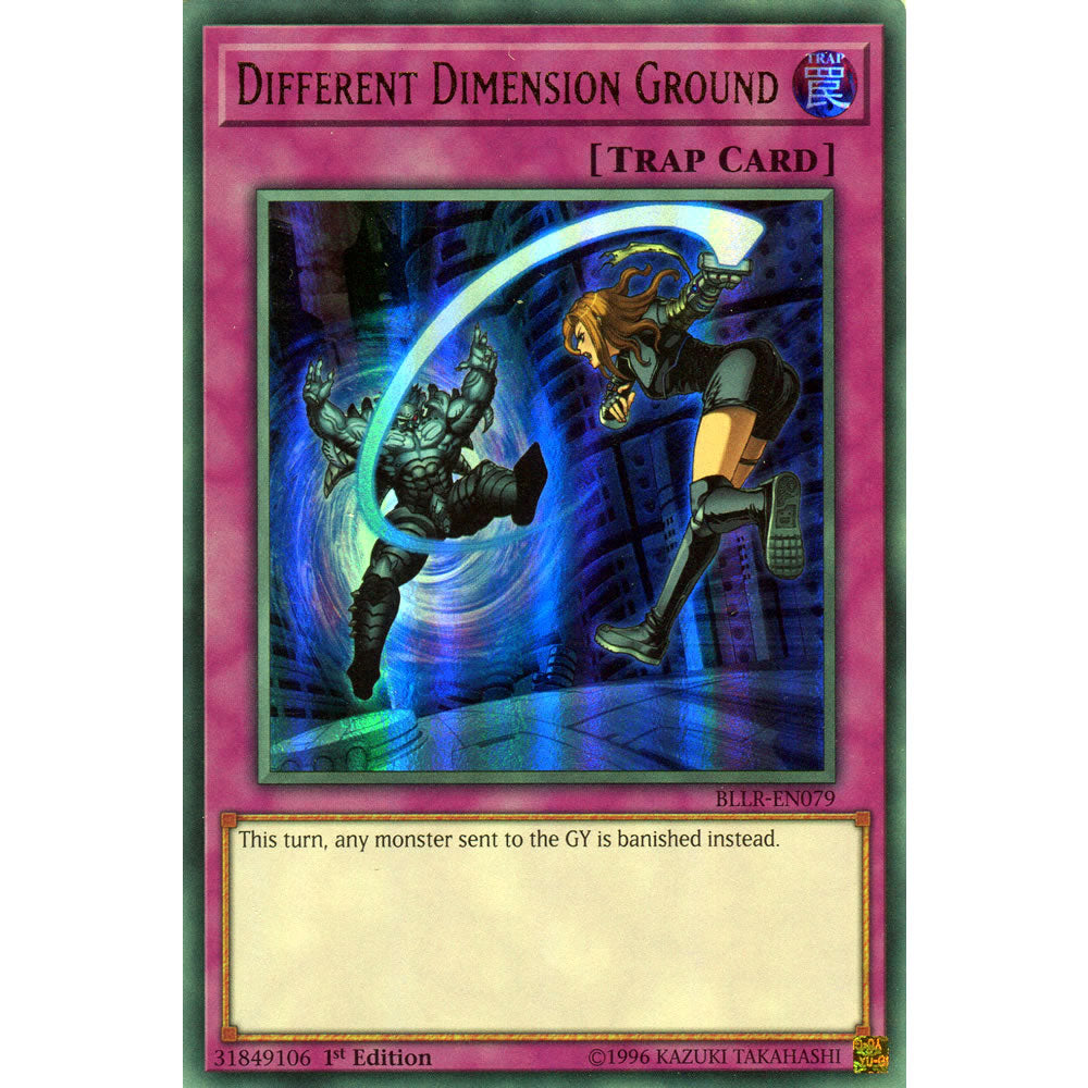 Different Dimension Ground BLLR-EN079 Yu-Gi-Oh! Card from the Battles of Legend: Light's Revenge Set