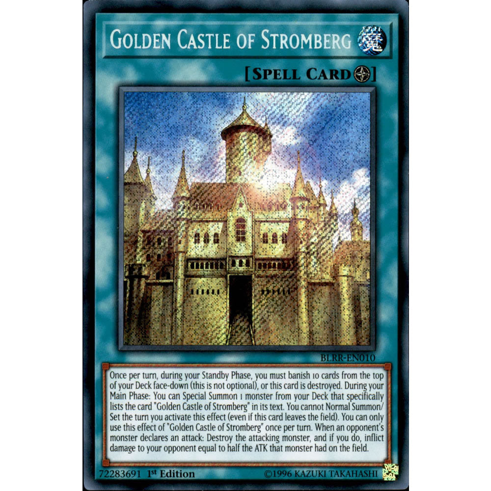 Golden Castle of Stromberg BLRR-EN010 Yu-Gi-Oh! Card