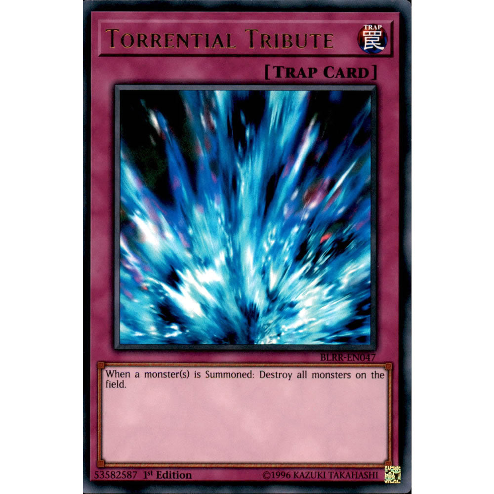 Torrential Tribute BLRR-EN047 Yu-Gi-Oh! Card from the Battles of Legend: Relentless Revenge Set