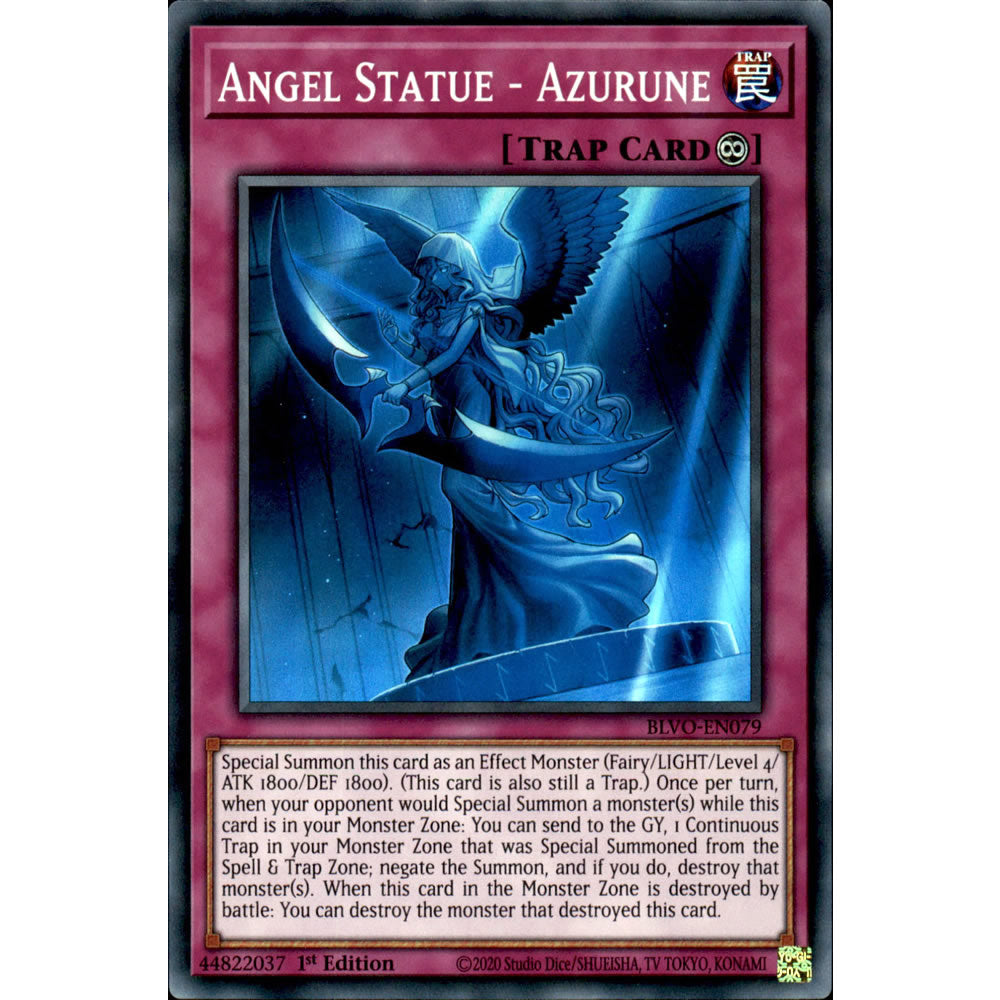 Angel Statue - Azurune BLVO-EN079 Yu-Gi-Oh! Card from the Blazing Vortex Set