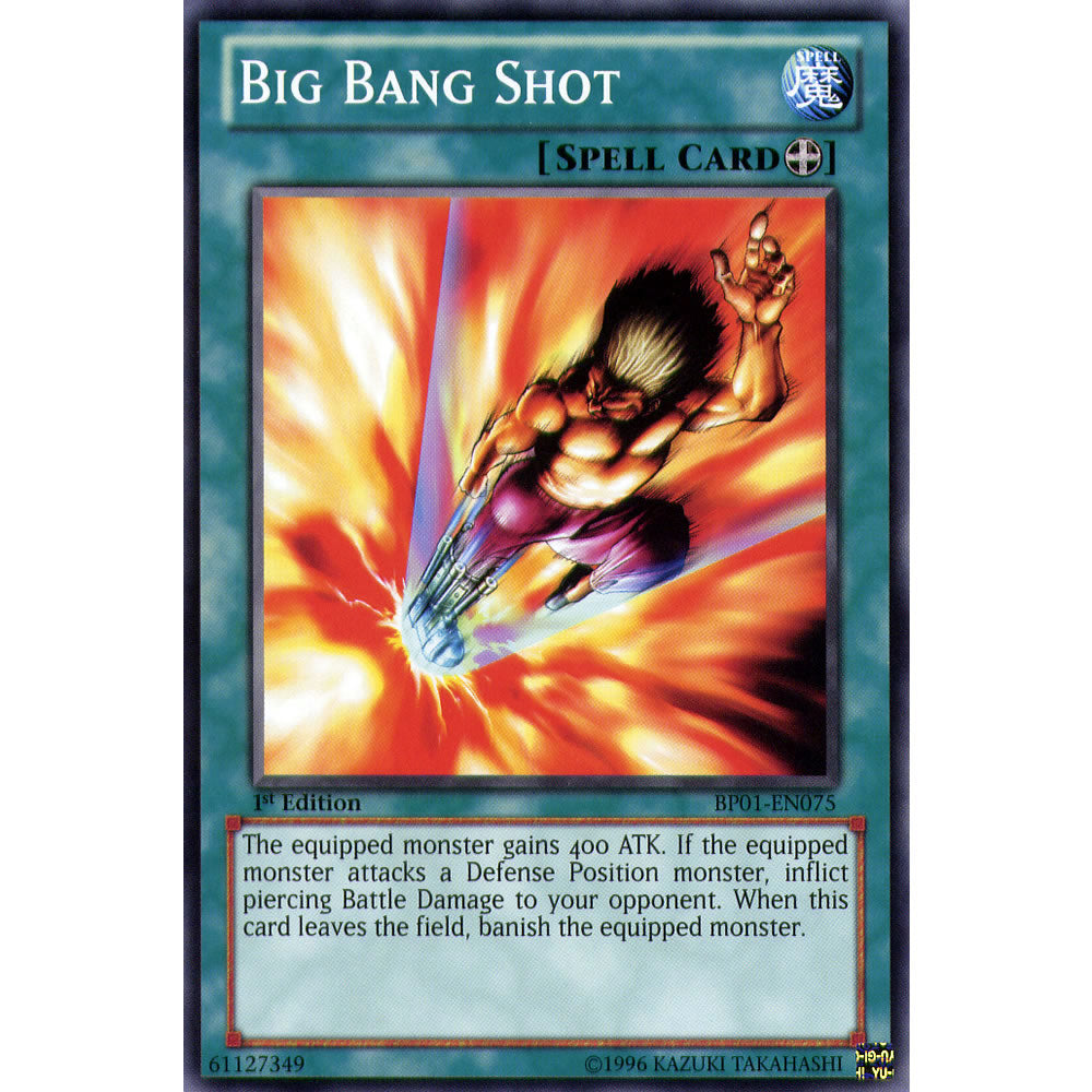 Big Bang Shot BP01-EN075 Yu-Gi-Oh! Card from the Battle Pack 1: Epic Dawn Set