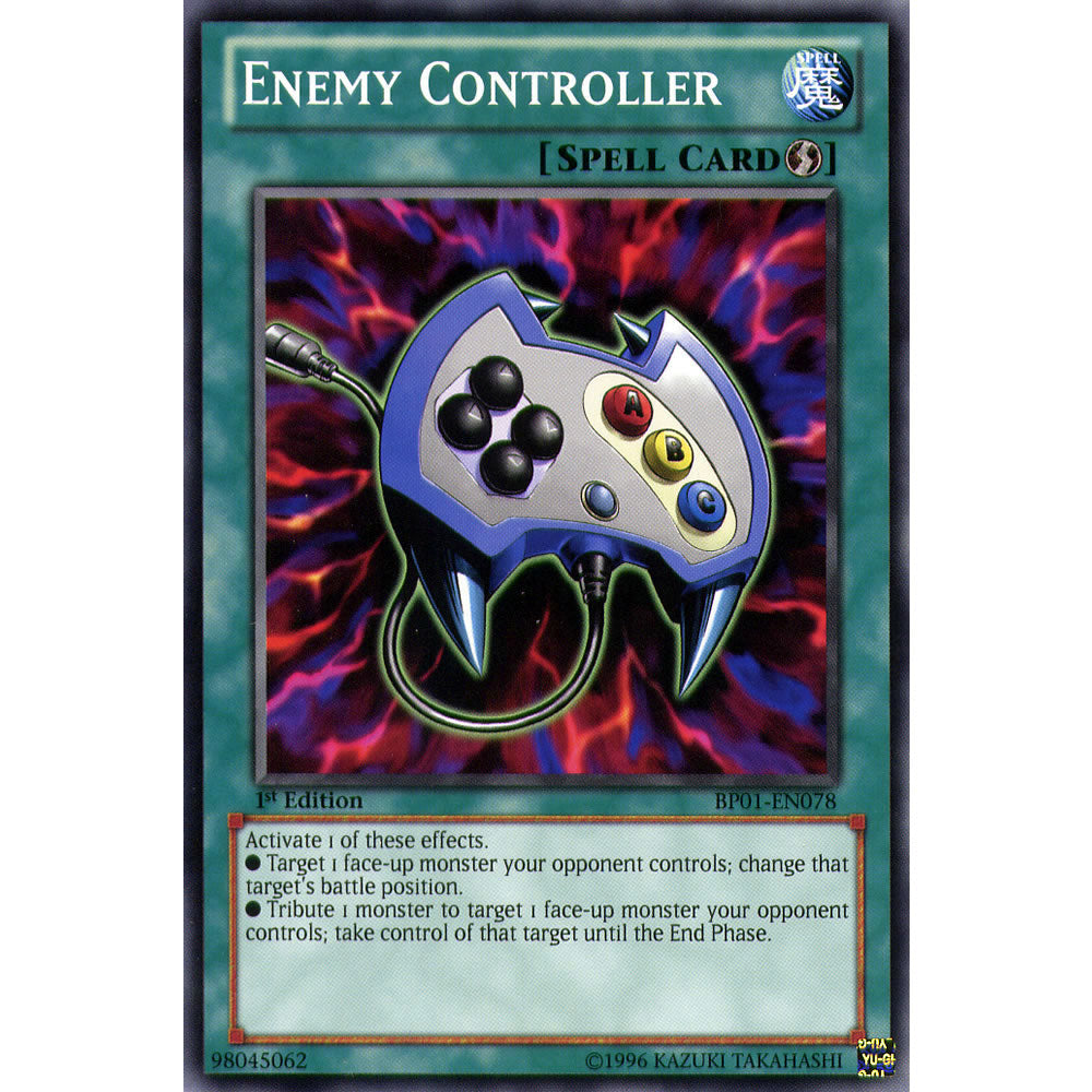 Enemy Controller BP01-EN078 Yu-Gi-Oh! Card from the Battle Pack 1: Epic Dawn Set
