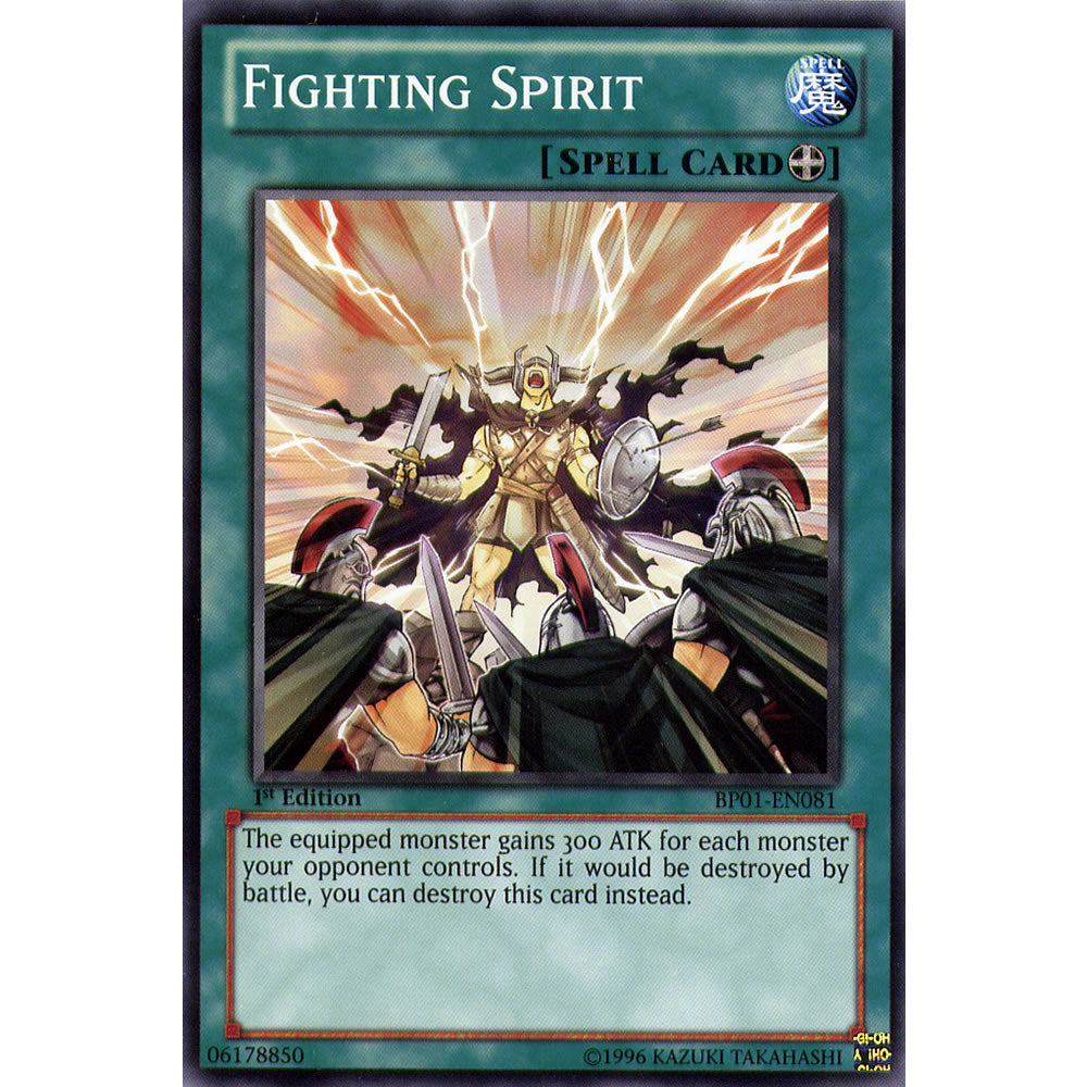 Fighting Spirit BP01-EN081 Yu-Gi-Oh! Card from the Battle Pack 1: Epic Dawn Set