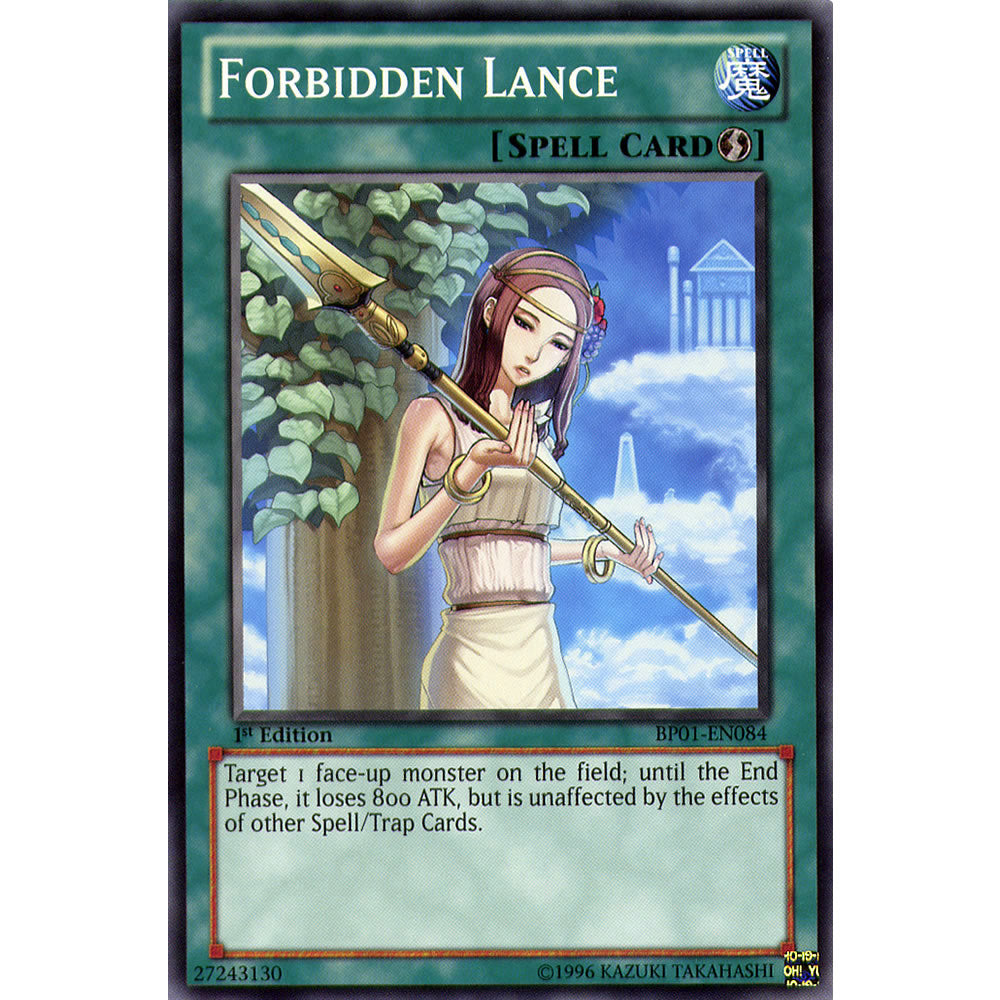 Forbidden Lance BP01-EN084 Yu-Gi-Oh! Card from the Battle Pack 1: Epic Dawn Set