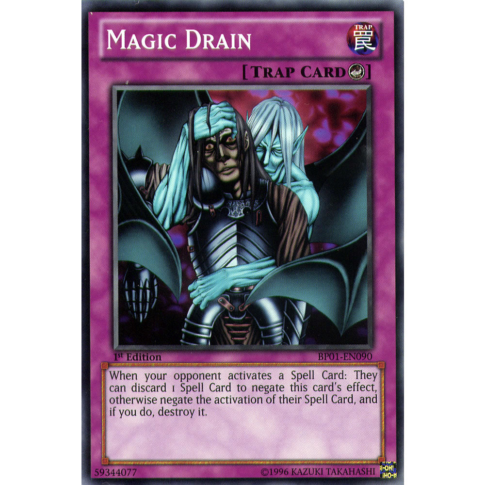Magic Drain BP01-EN090 Yu-Gi-Oh! Card from the Battle Pack 1: Epic Dawn Set
