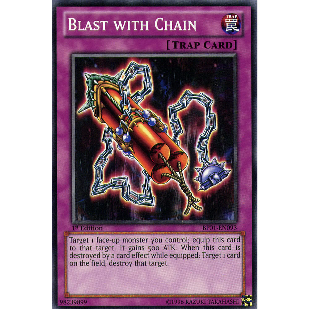 Blast with Chain BP01-EN093 Yu-Gi-Oh! Card from the Battle Pack 1: Epic Dawn Set