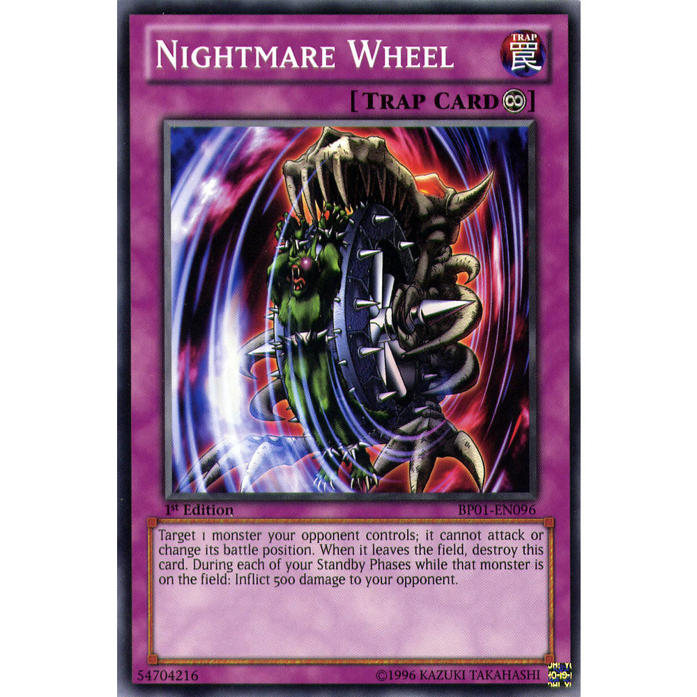 Nightmare Wheel BP01-EN096 Yu-Gi-Oh! Card from the Battle Pack 1: Epic Dawn Set