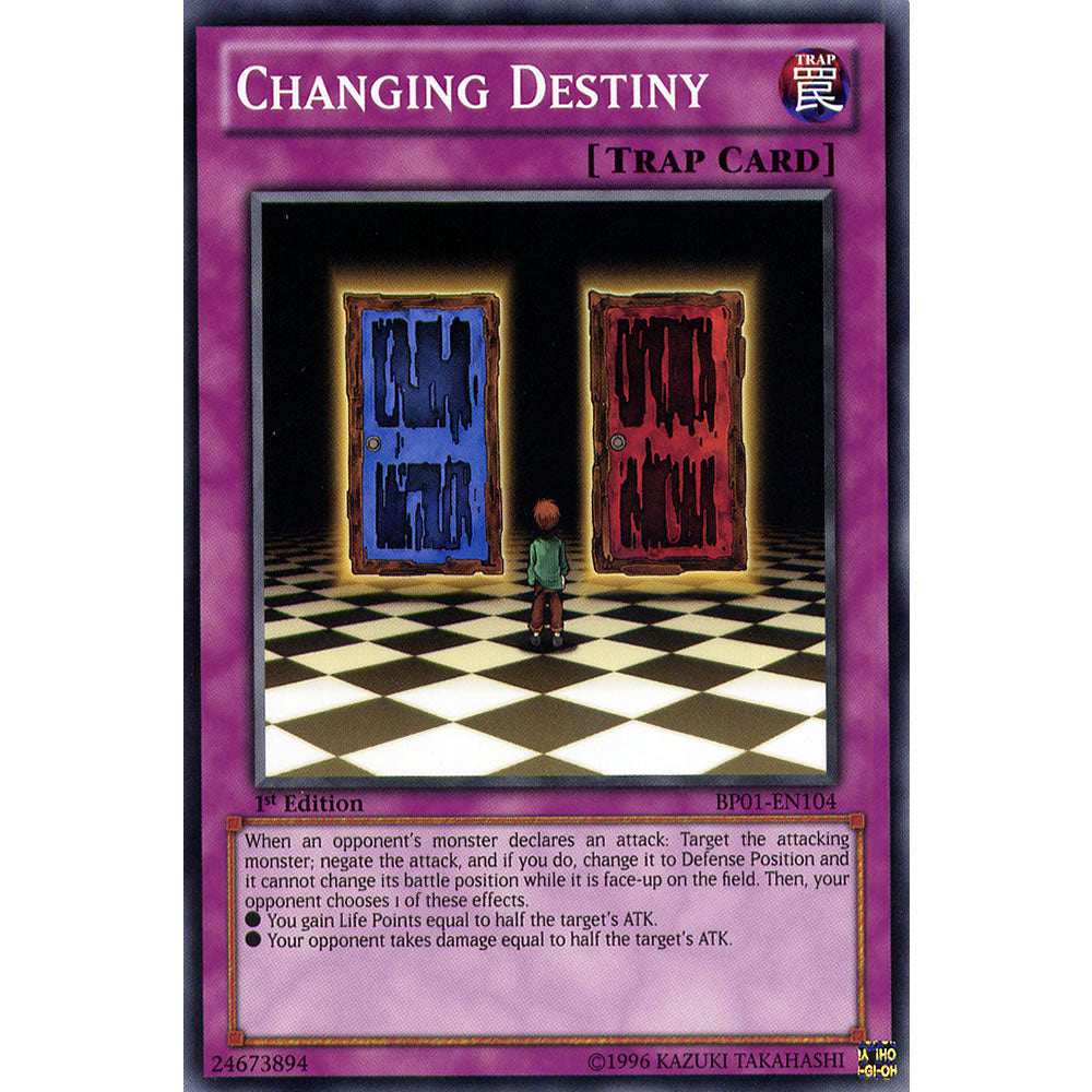 Changing Destiny BP01-EN104 Yu-Gi-Oh! Card from the Battle Pack 1: Epic Dawn Set