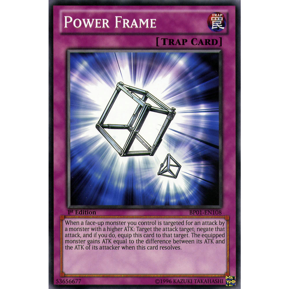 Power Frame BP01-EN108 Yu-Gi-Oh! Card from the Battle Pack 1: Epic Dawn Set