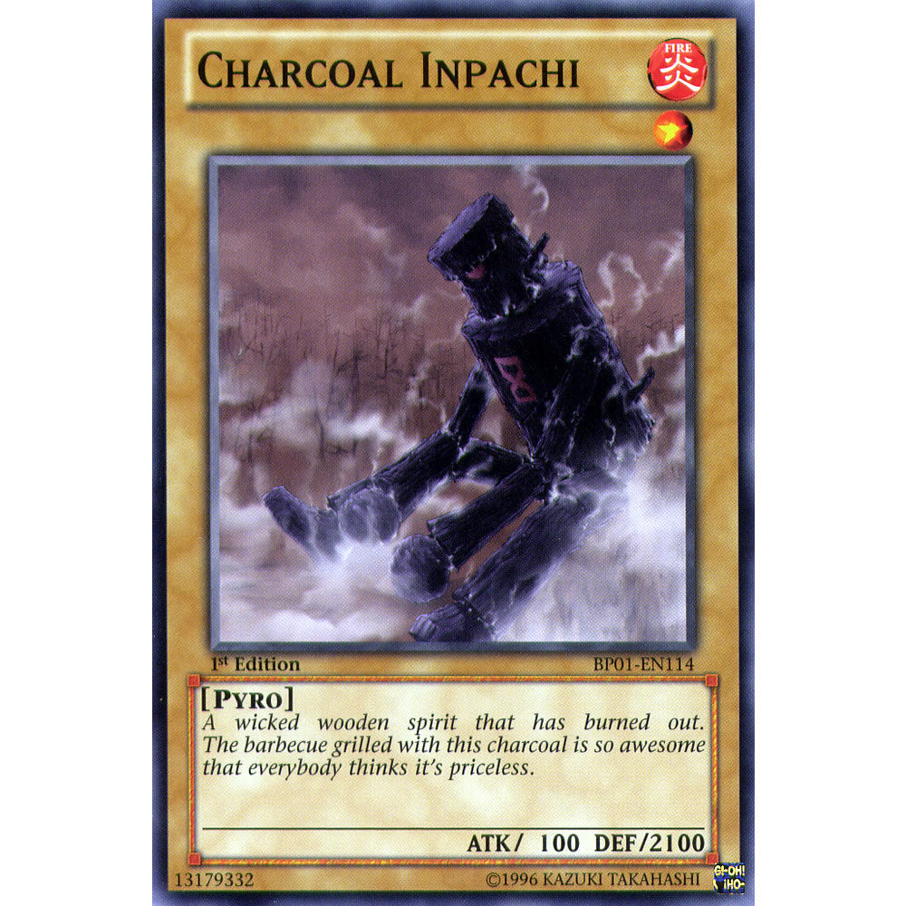 Charcoal Inpachi BP01-EN114 Yu-Gi-Oh! Card from the Battle Pack 1: Epic Dawn Set