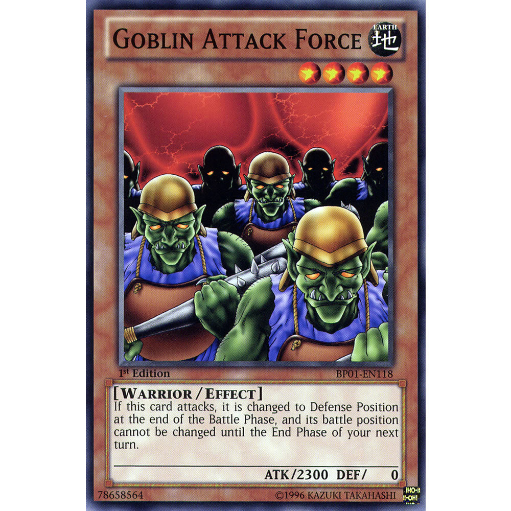 Goblin Attack Force BP01-EN118 Yu-Gi-Oh! Card from the Battle Pack 1: Epic Dawn Set