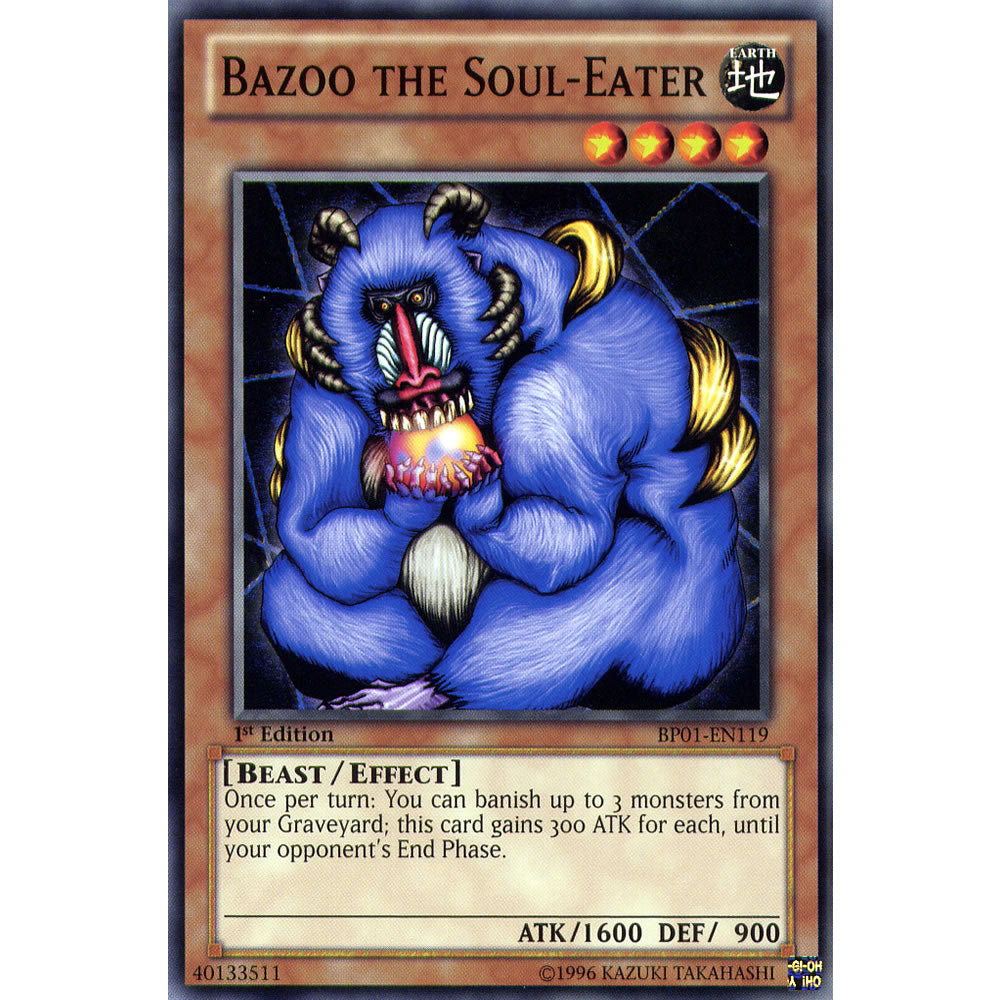 Bazoo the Soul-Eater BP01-EN119 Yu-Gi-Oh! Card from the Battle Pack 1: Epic Dawn Set