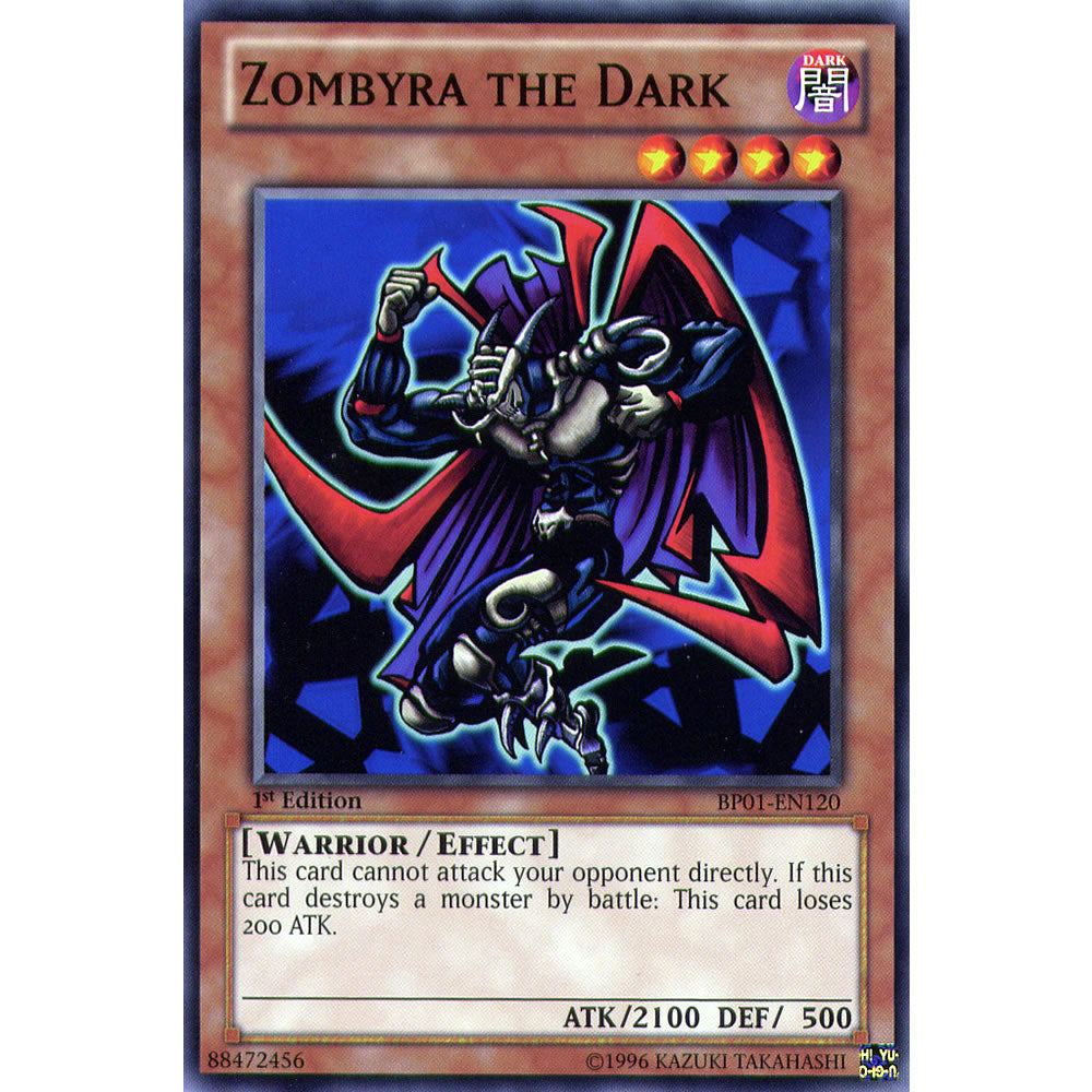 Zombyra the Dark BP01-EN120 Yu-Gi-Oh! Card from the Battle Pack 1: Epic Dawn Set