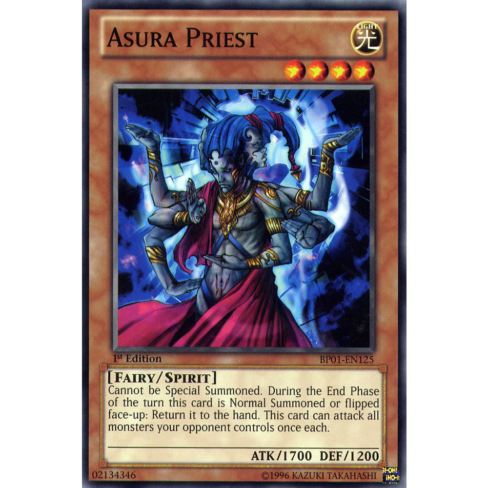 Asura Priest BP01-EN125 Yu-Gi-Oh! Card from the Battle Pack 1: Epic Dawn Set