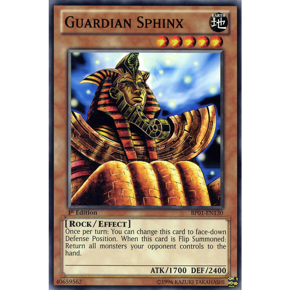 Guardian Sphinx BP01-EN130 Yu-Gi-Oh! Card from the Battle Pack 1: Epic Dawn Set