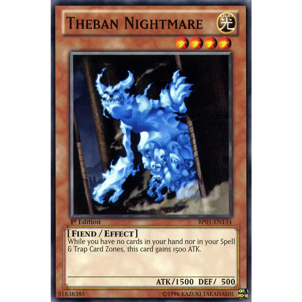 Theban Nightmare BP01-EN134 Yu-Gi-Oh! Card from the Battle Pack 1: Epic Dawn Set