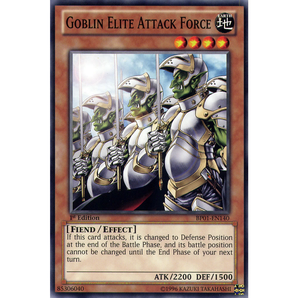 Goblin Elite Attack Force BP01-EN140 Yu-Gi-Oh! Card from the Battle Pack 1: Epic Dawn Set