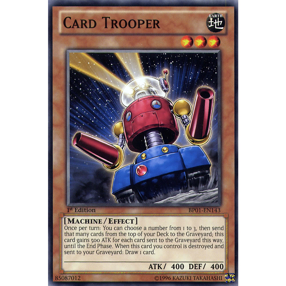Card Trooper BP01-EN143 Yu-Gi-Oh! Card from the Battle Pack 1: Epic Dawn Set