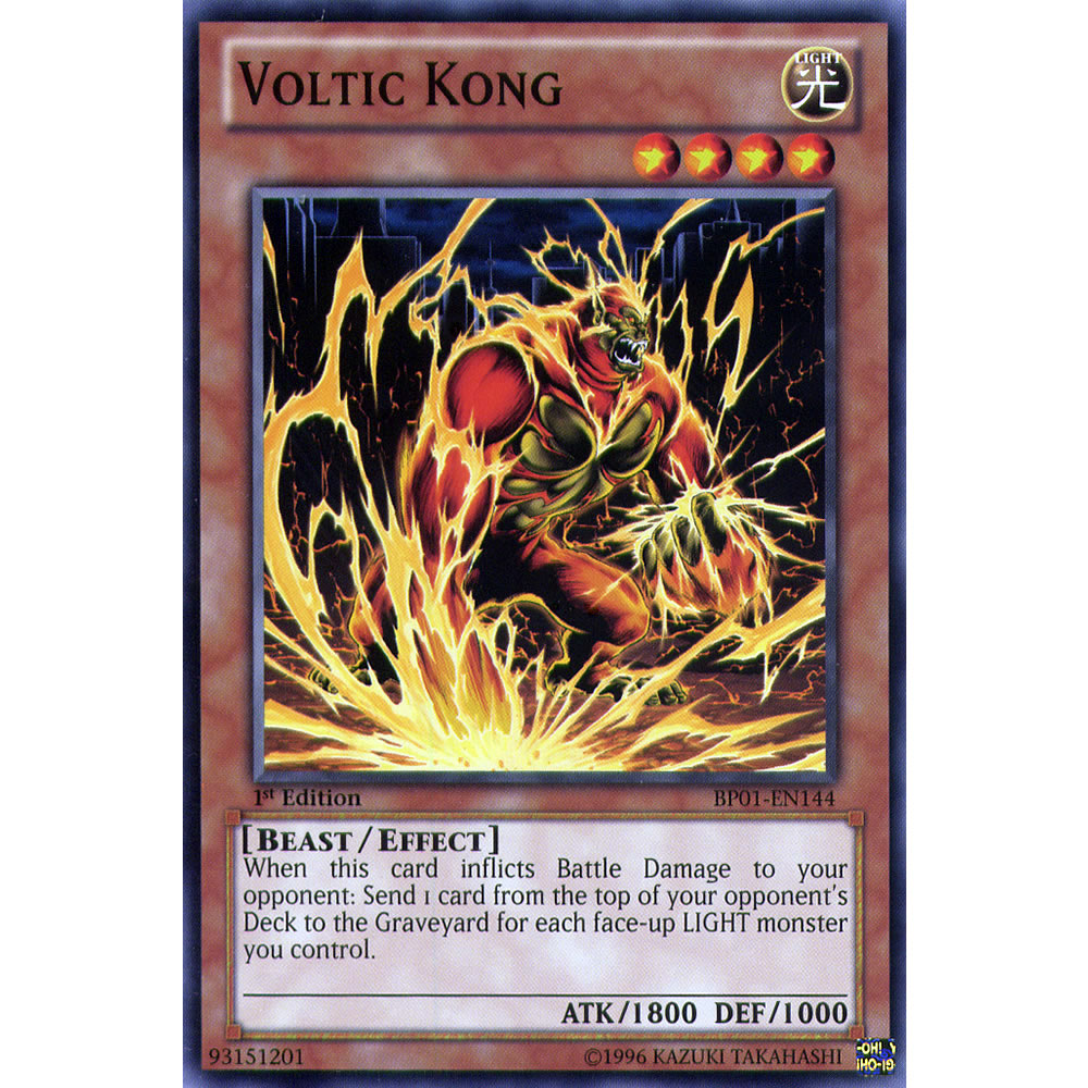 Voltic Kong BP01-EN144 Yu-Gi-Oh! Card from the Battle Pack 1: Epic Dawn Set