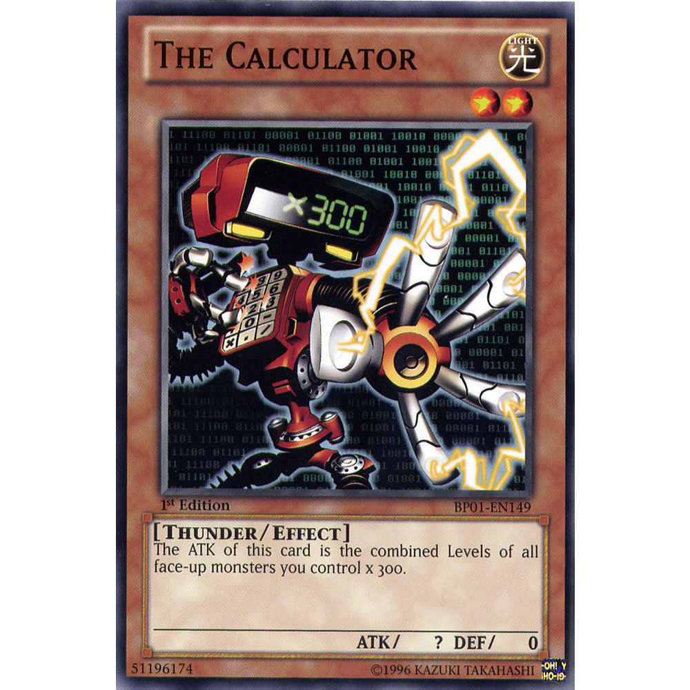 The Calculator BP01-EN149 Yu-Gi-Oh! Card from the Battle Pack 1: Epic Dawn Set