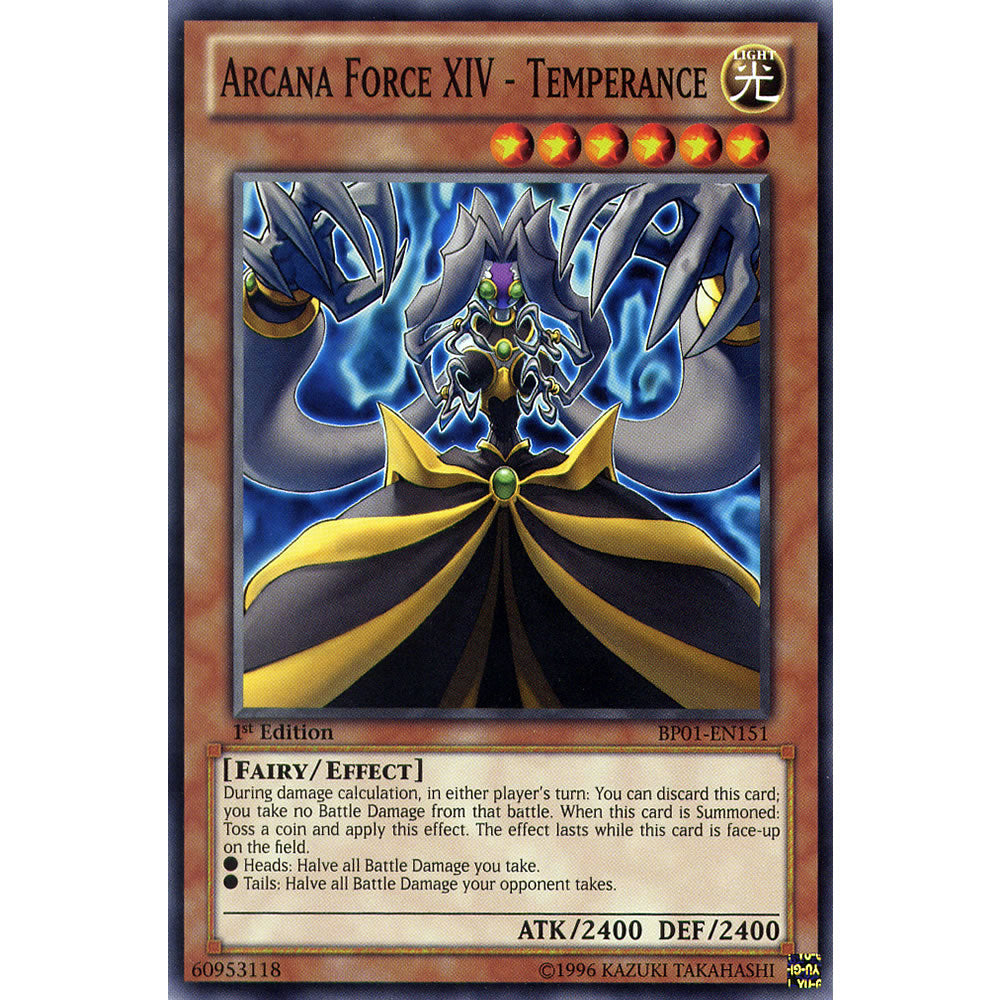 Arcana Force XIV - Temperance BP01-EN151 Yu-Gi-Oh! Card from the Battle Pack 1: Epic Dawn Set
