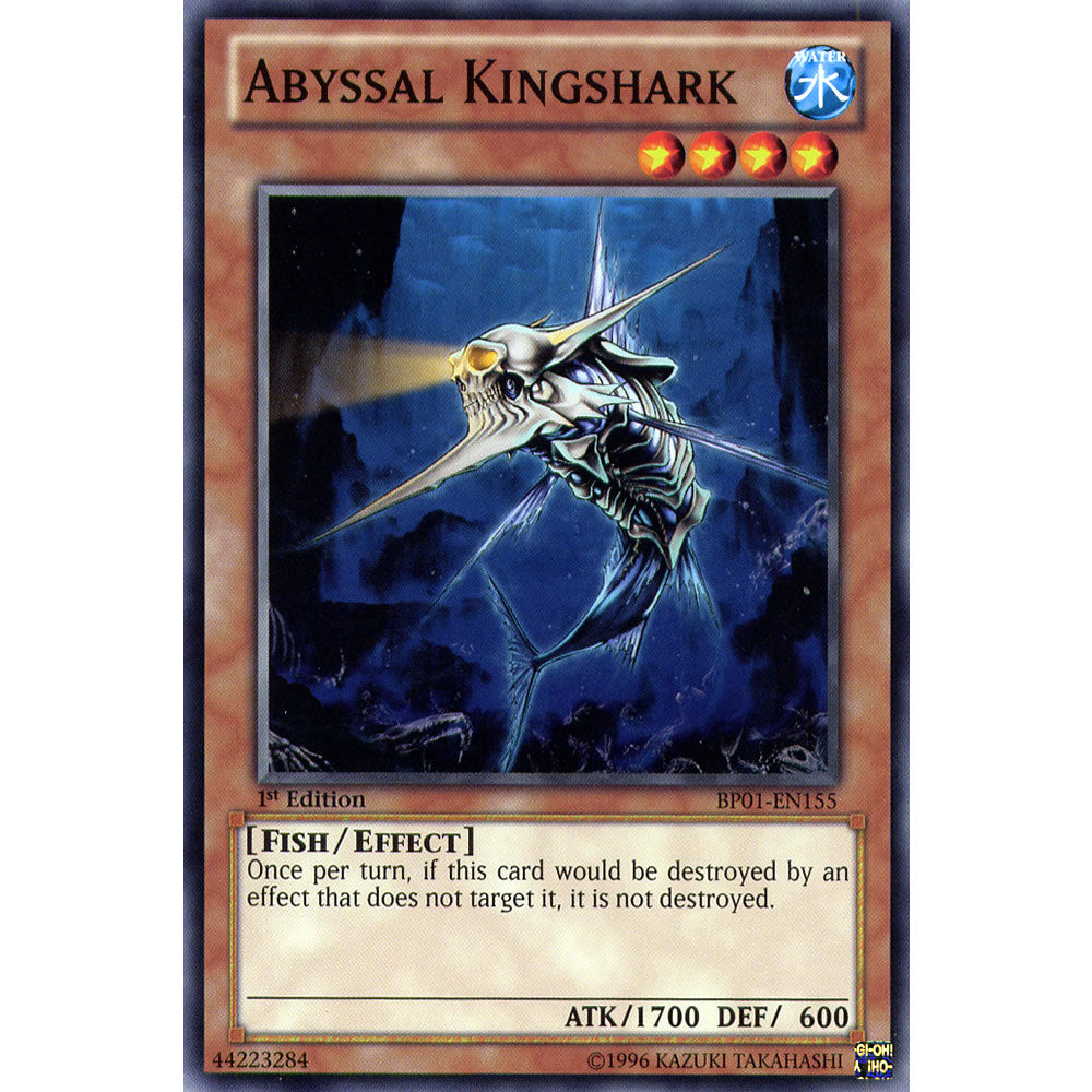 Abyssal Kingshark BP01-EN155 Yu-Gi-Oh! Card from the Battle Pack 1: Epic Dawn Set