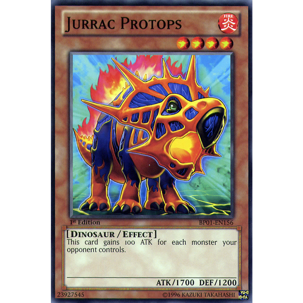 Jurrac Protops BP01-EN156 Yu-Gi-Oh! Card from the Battle Pack 1: Epic Dawn Set