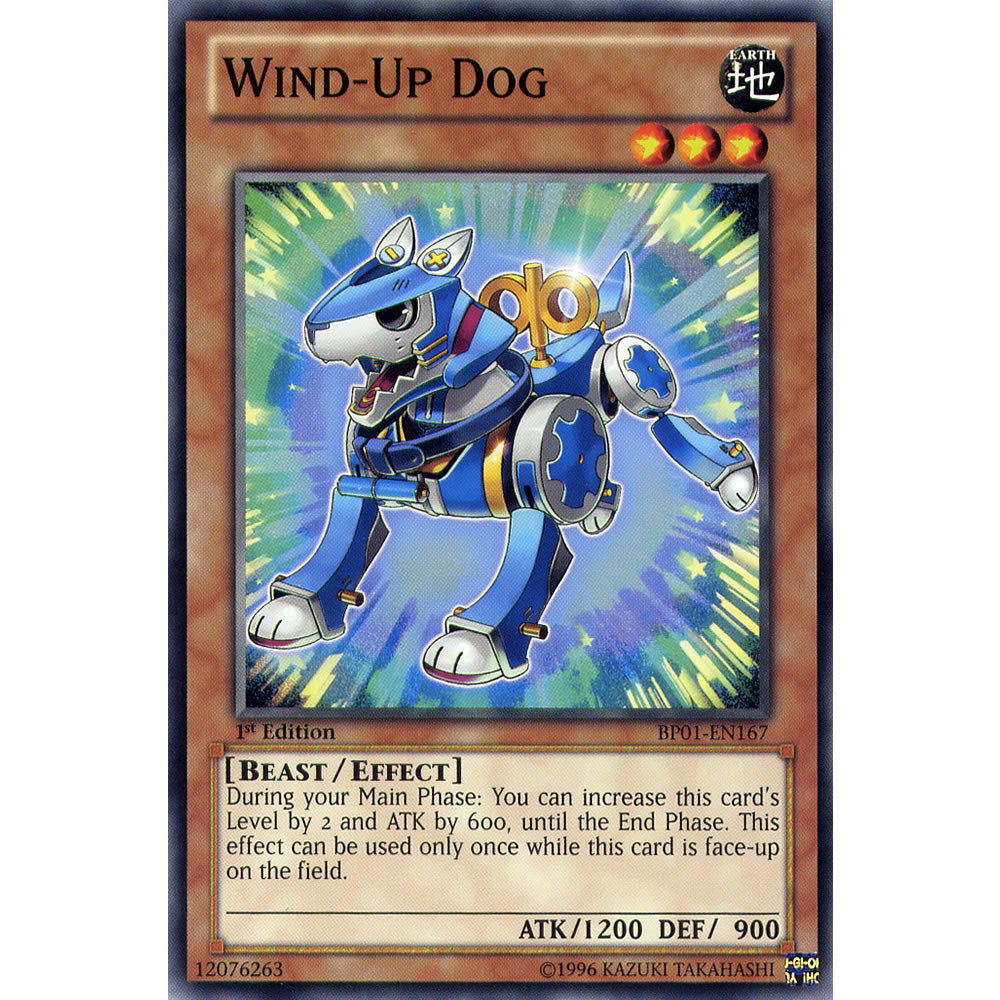 Wind - Up Dog BP01-EN167 Yu-Gi-Oh! Card from the Battle Pack 1: Epic Dawn Set