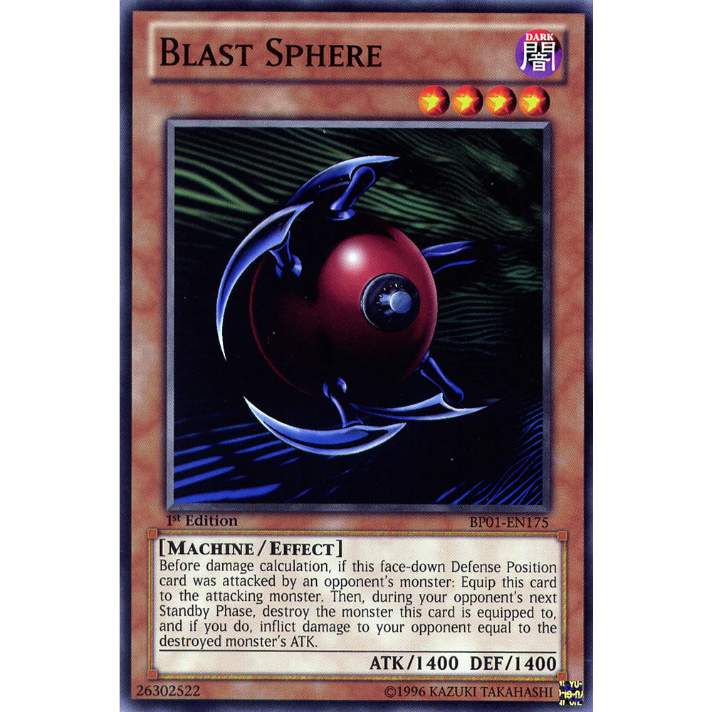 Blast Sphere BP01-EN175 Yu-Gi-Oh! Card from the Battle Pack 1: Epic Dawn Set