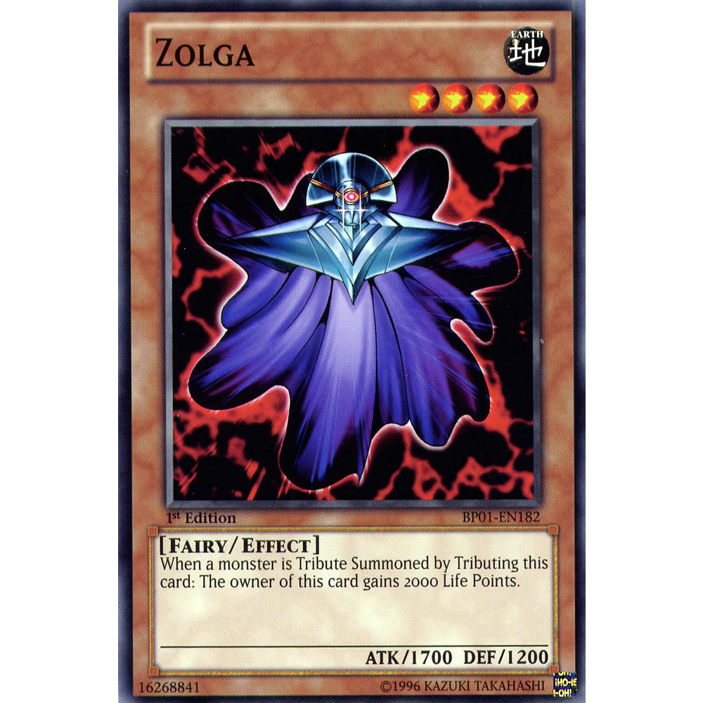 Zolga BP01-EN182 Yu-Gi-Oh! Card from the Battle Pack 1: Epic Dawn Set