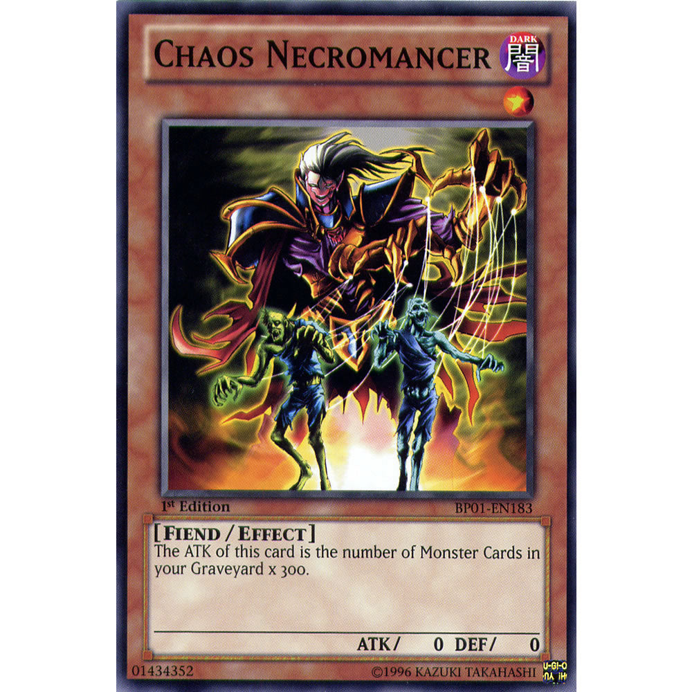 Chaos Necromancer BP01-EN183 Yu-Gi-Oh! Card from the Battle Pack 1: Epic Dawn Set