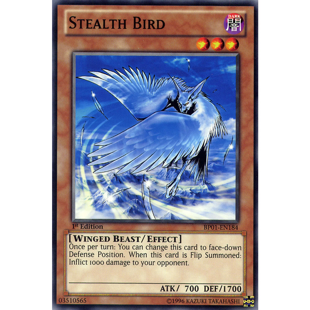 Stealth Bird BP01-EN184 Yu-Gi-Oh! Card from the Battle Pack 1: Epic Dawn Set