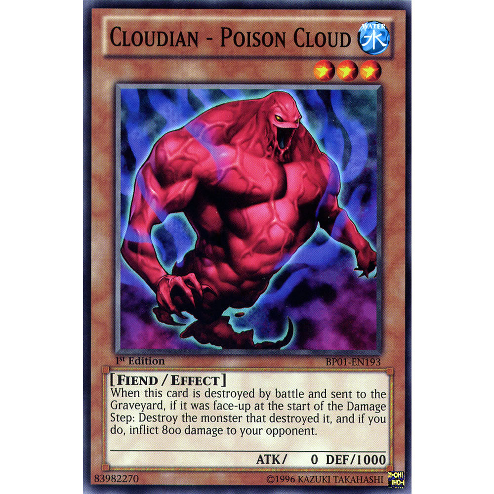 Cloudian - Poison Cloud BP01-EN193 Yu-Gi-Oh! Card from the Battle Pack 1: Epic Dawn Set