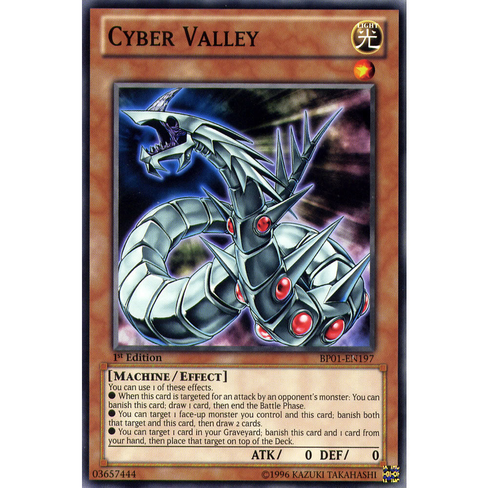 Cyber Valley BP01-EN197 Yu-Gi-Oh! Card from the Battle Pack 1: Epic Dawn Set