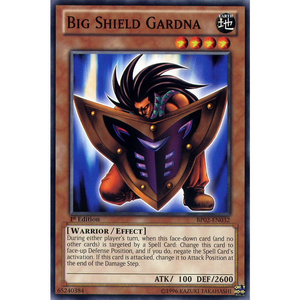 Big Shield Gardna BP02-EN032 Yu-Gi-Oh! Card from the Battle Pack 2: War of the Giants Set