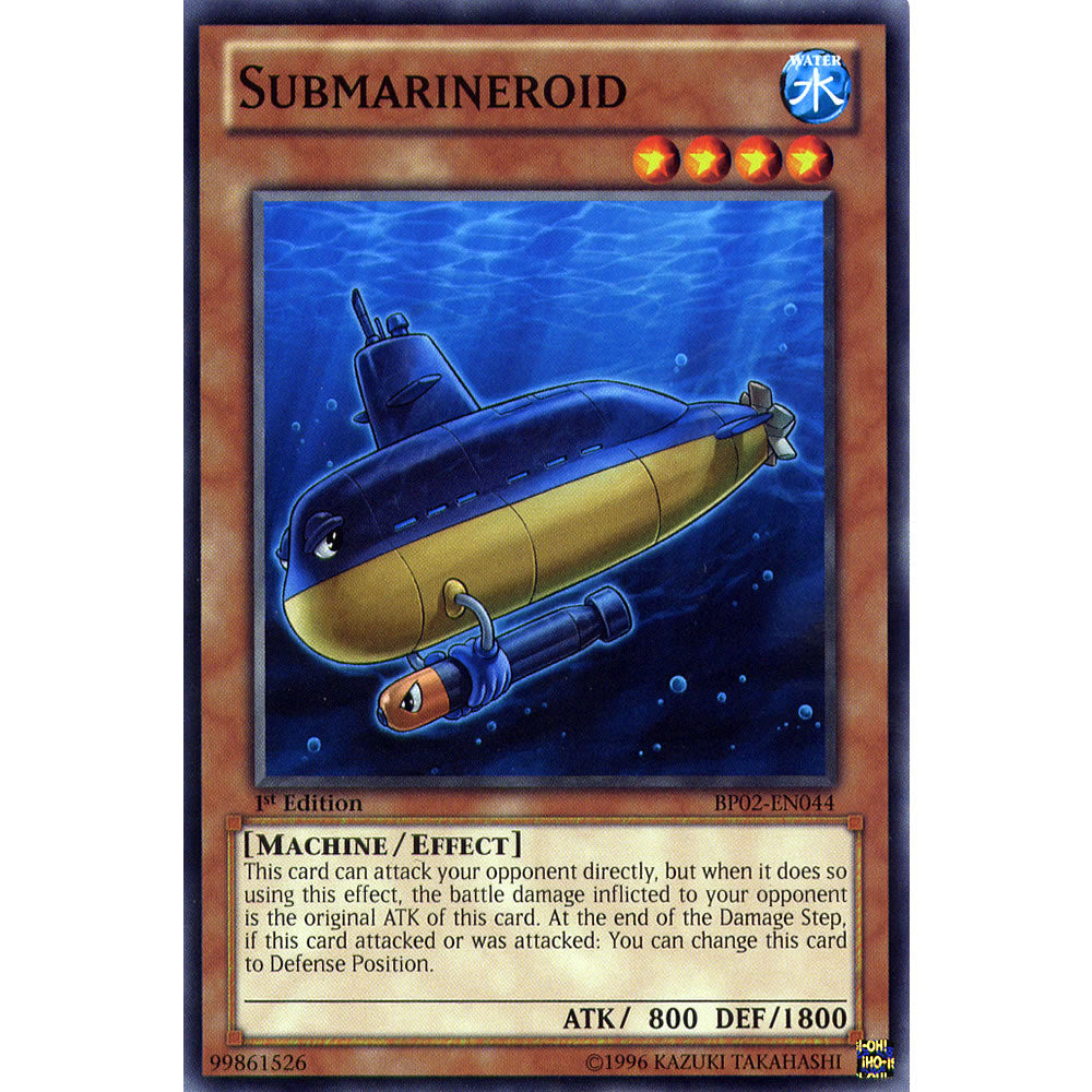 Submarineroid BP02-EN044 Yu-Gi-Oh! Card from the Battle Pack 2: War of the Giants Set