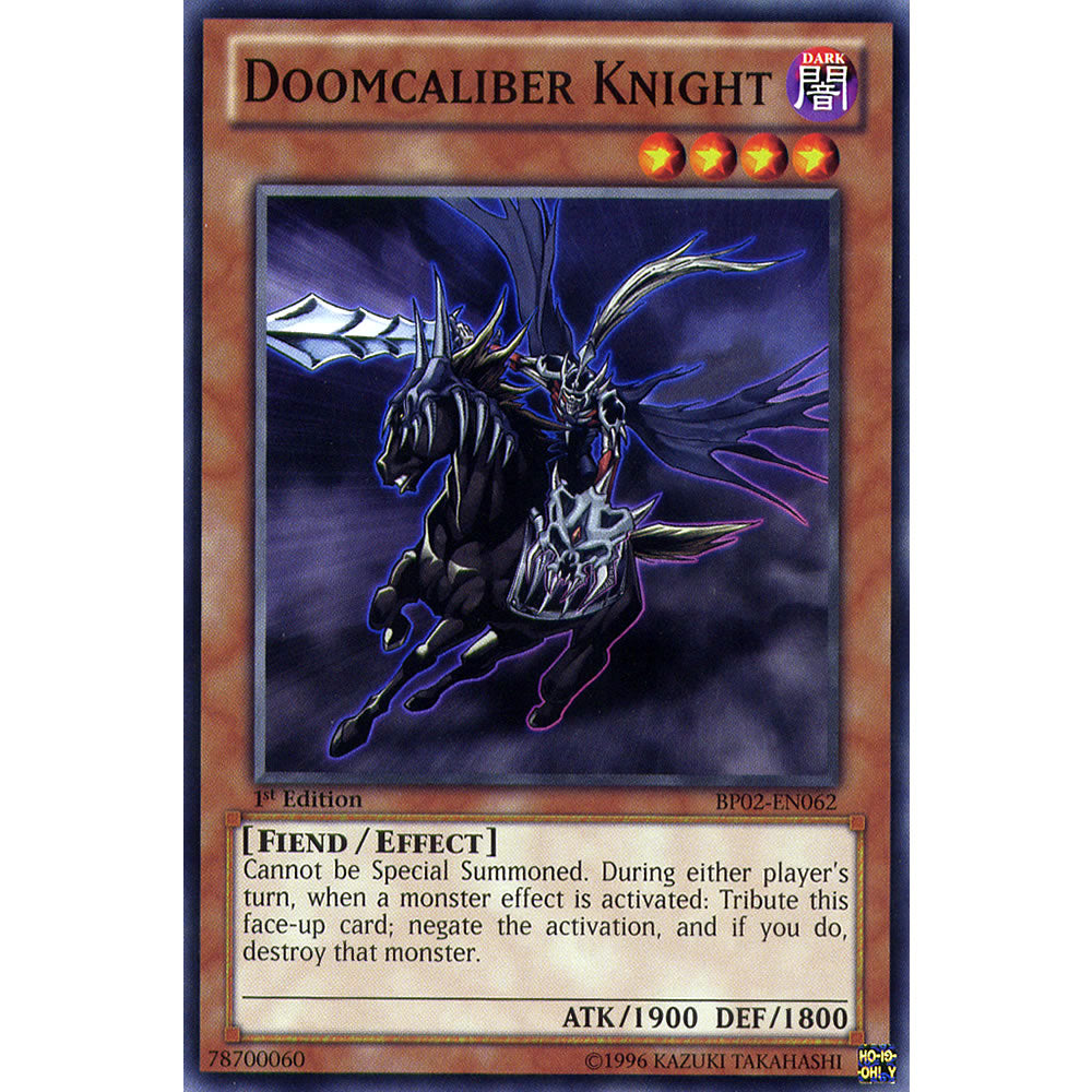 Doomcaliber Knight BP02-EN062 Yu-Gi-Oh! Card from the Battle Pack 2: War of the Giants Set