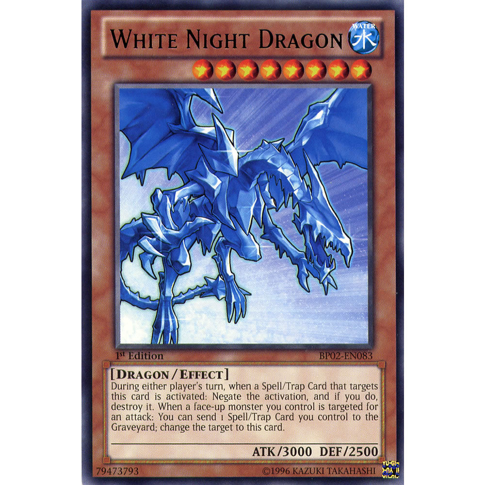 White Night Dragon BP02-EN083 Yu-Gi-Oh! Card from the Battle Pack 2: War of the Giants Set