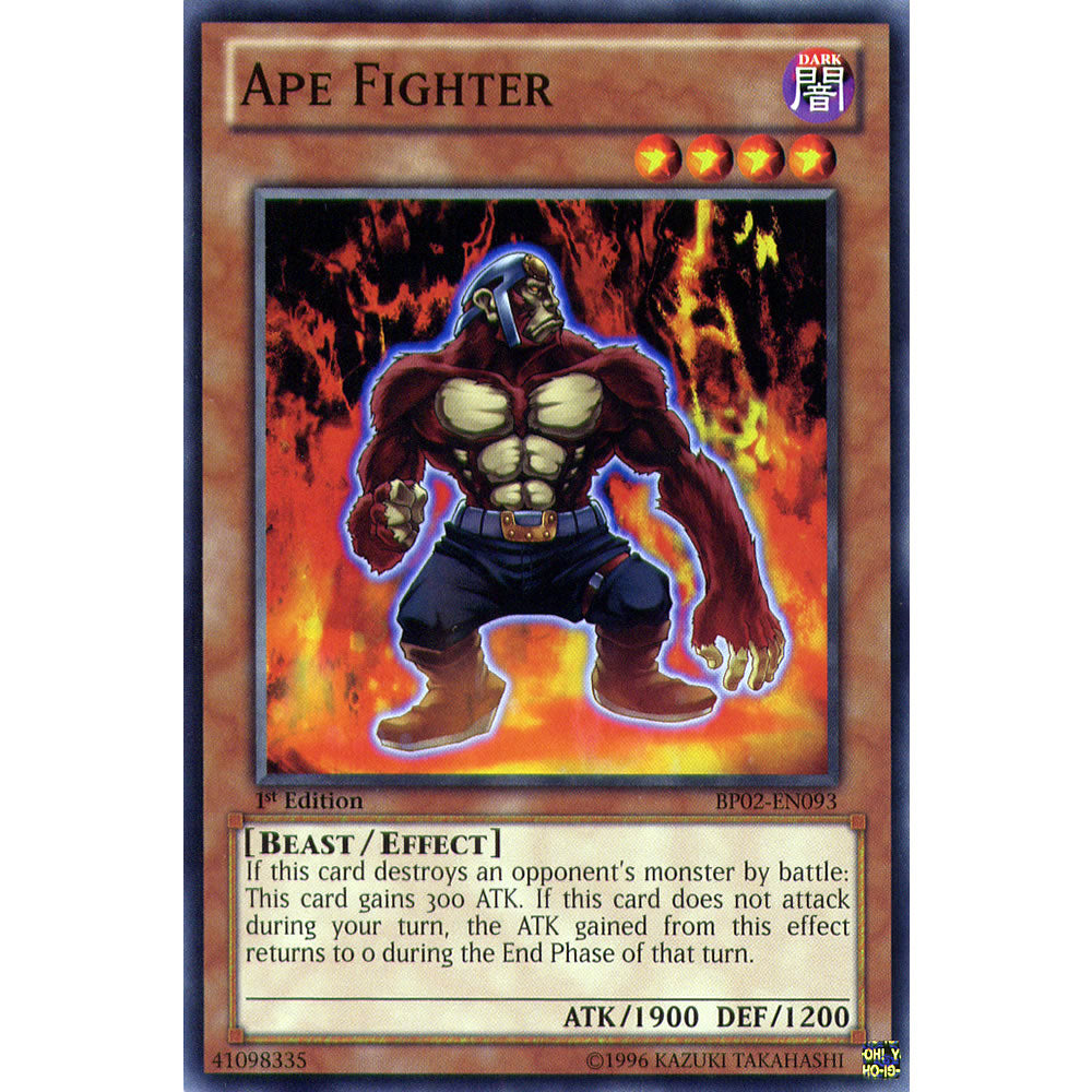 Ape Fighter BP02-EN093 Yu-Gi-Oh! Card from the Battle Pack 2: War of the Giants Set