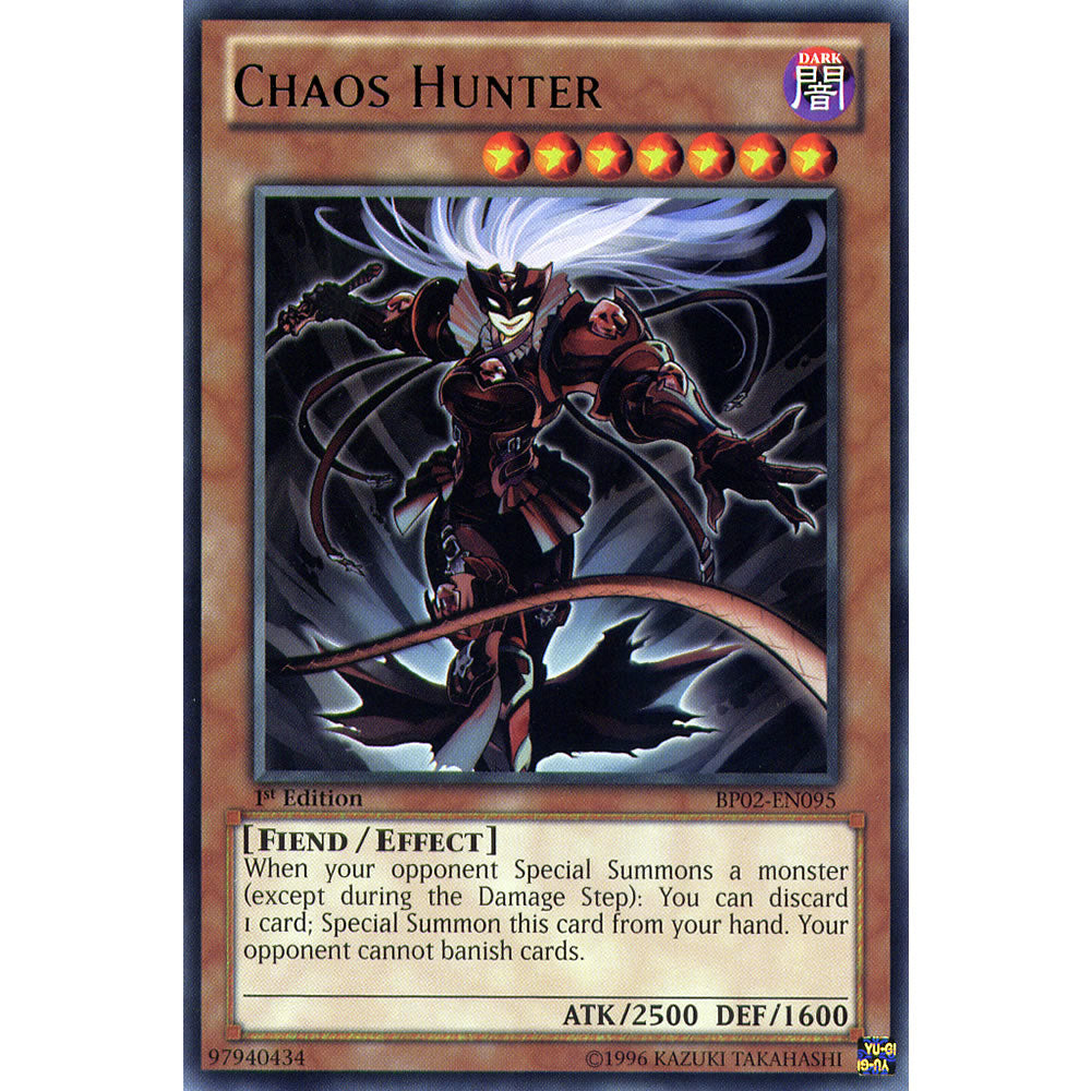 Chaos Hunter BP02-EN095 Yu-Gi-Oh! Card from the Battle Pack 2: War of the Giants Set
