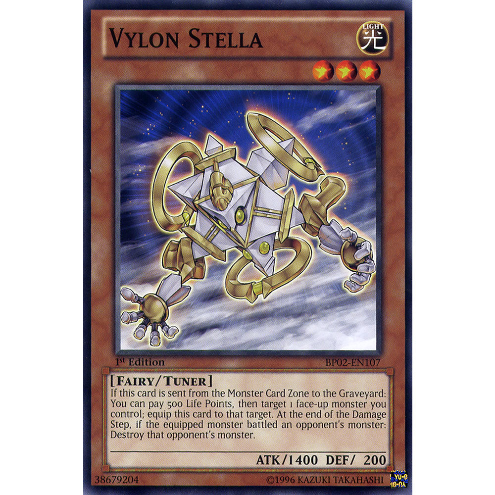 Vylon Stella BP02-EN107 Yu-Gi-Oh! Card from the Battle Pack 2: War of the Giants Set