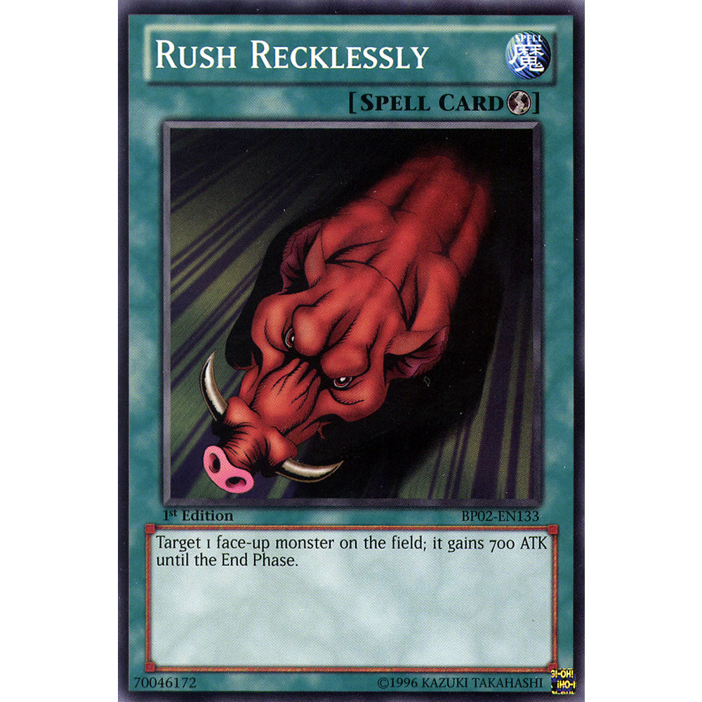 Rush Recklessly BP02-EN133 Yu-Gi-Oh! Card from the Battle Pack 2: War of the Giants Set