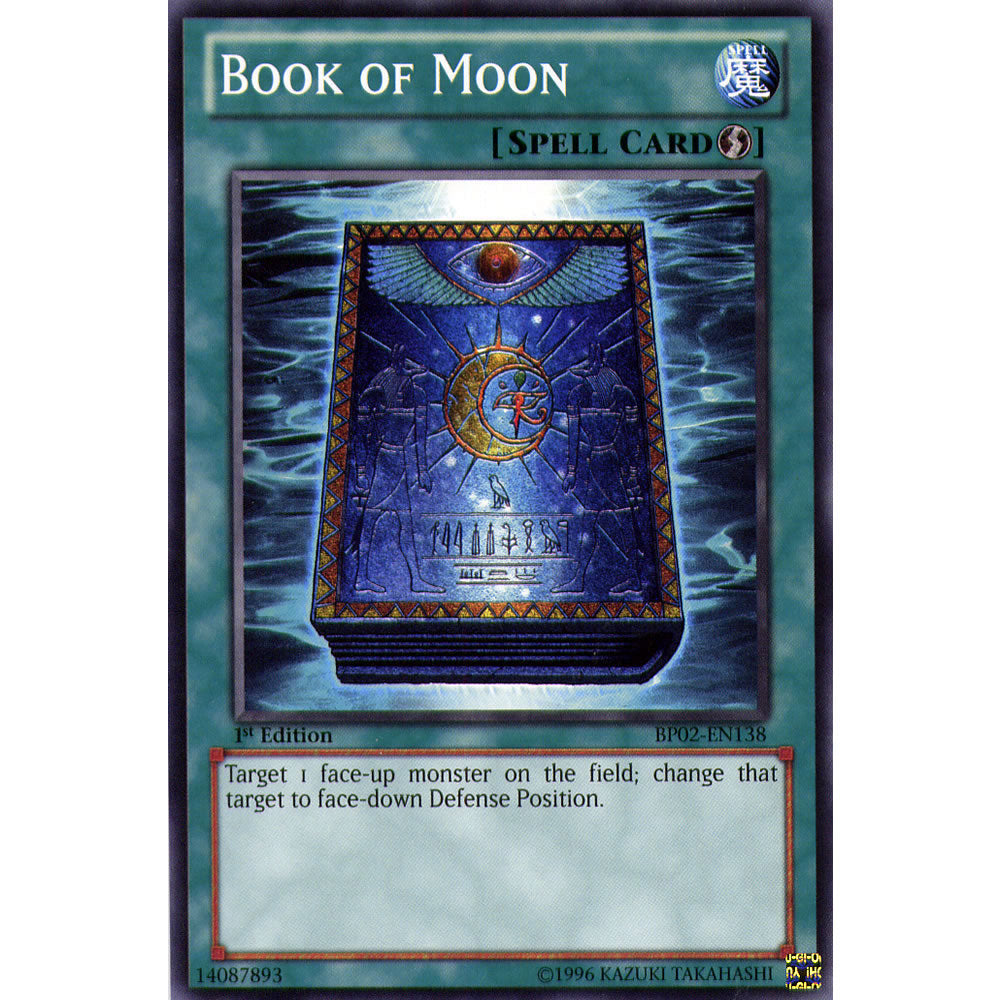 Book of Moon BP02-EN138 Yu-Gi-Oh! Card from the Battle Pack 2: War of the Giants Set