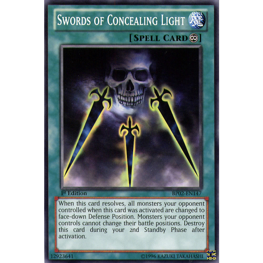 Swords of Concealing Light BP02-EN147 Yu-Gi-Oh! Card from the Battle Pack 2: War of the Giants Set