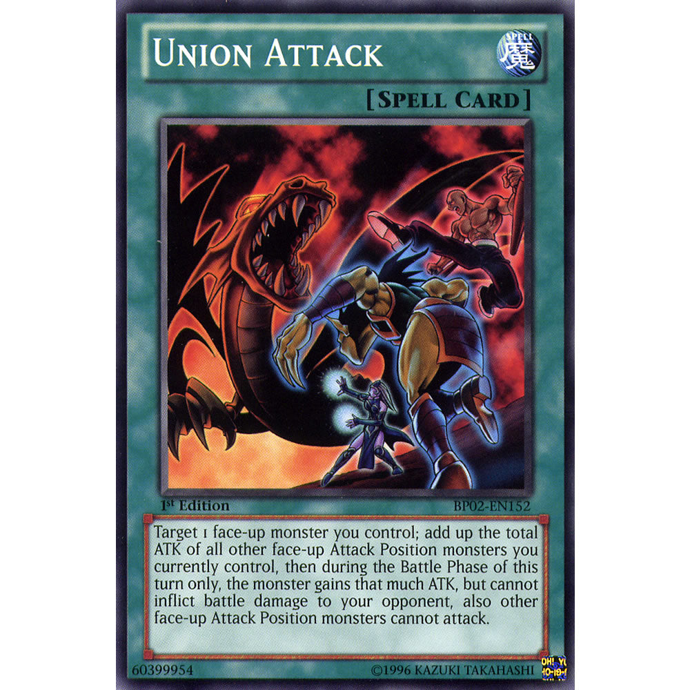 Union Attack BP02-EN152 Yu-Gi-Oh! Card from the Battle Pack 2: War of the Giants Set